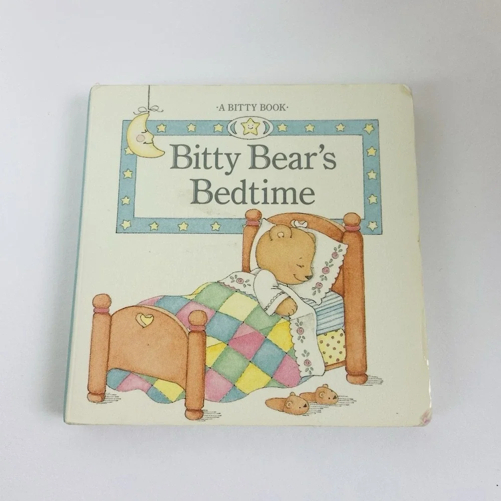 American Girl Bitty Baby and Lullaby Moses Basket Bitty Bear Carrier Gray Eyes - Picture 11 of 16